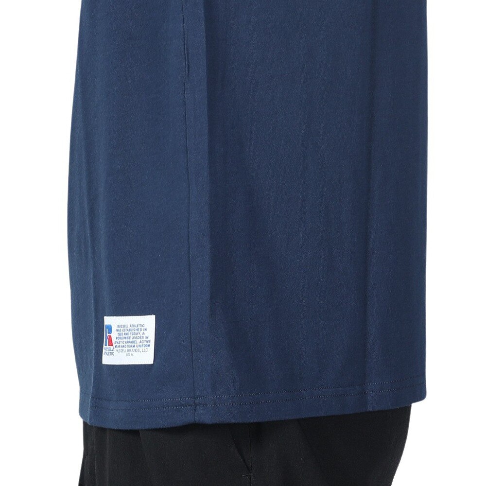 ラッセル（RUSSELL）（メンズ）30s/-BBバート 半袖Tシャツ RBM24S0016 NVY