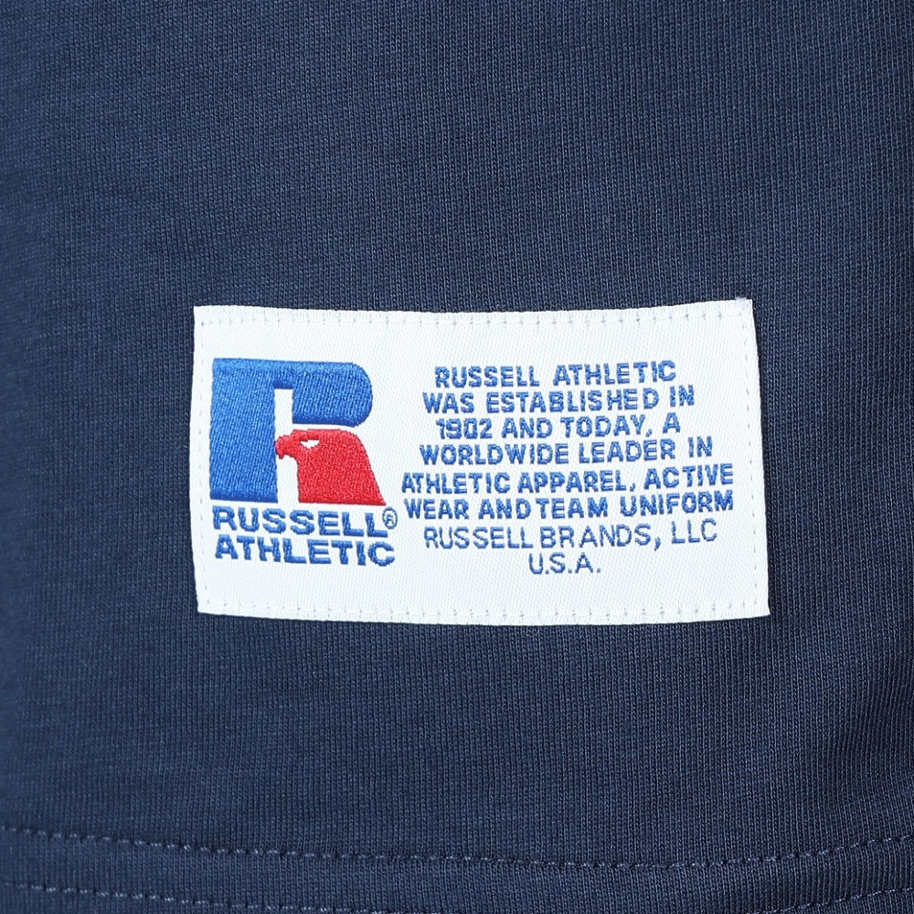 ラッセル（RUSSELL）（メンズ）30s/-BBバート 半袖Tシャツ RBM24S0016 NVY