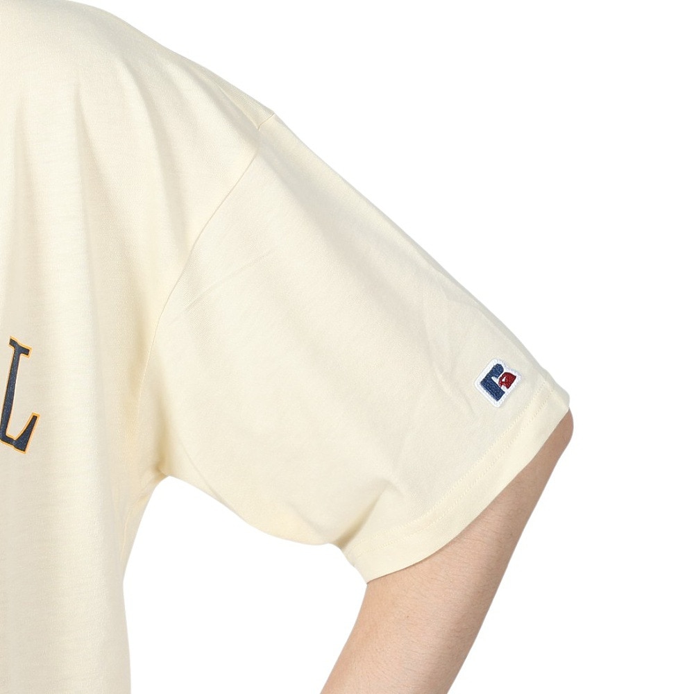 ラッセル（RUSSELL）（メンズ）30s/-BBバート 半袖Tシャツ RBM24S0016 YEL