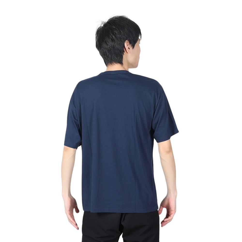 ラッセル（RUSSELL）（メンズ）30S/-アイスホッケー ベア 半袖Tシャツ RBM24S0017 NVY