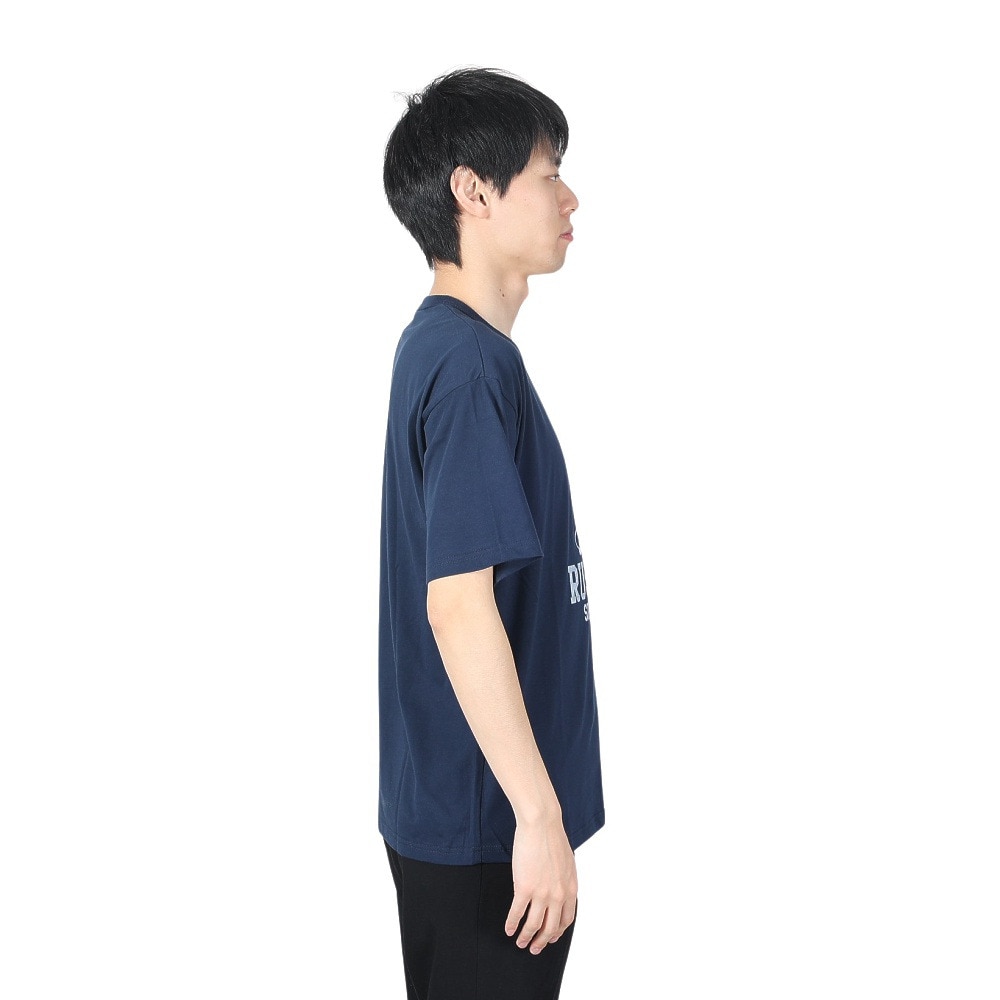 ラッセル（RUSSELL）（メンズ）30S/-アイスホッケー ベア 半袖Tシャツ RBM24S0017 NVY