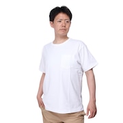 (メンズ)ビッグ フィット ジャージー ポケット Tシャツ MNPOTSH1N821234100