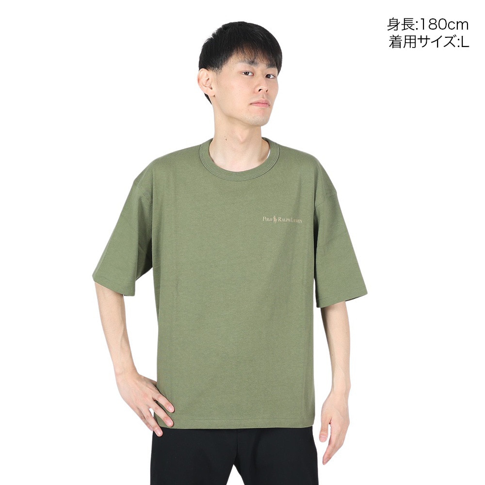 ラルフ ローレン（RALPH LAUREN）（メンズ）リラックスド フィット ロゴ ジャージー Tシャツ MNPOTSH1N822100300