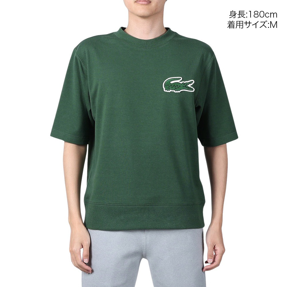 ラコステ（LACOSTE）（メンズ）オーバーサイズ クロックエンブレム スウェットTシャツ SH058LJ-99132