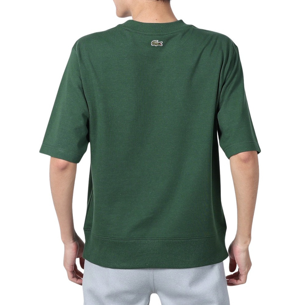 ラコステ（LACOSTE）（メンズ）オーバーサイズ クロックエンブレム スウェットTシャツ SH058LJ-99132