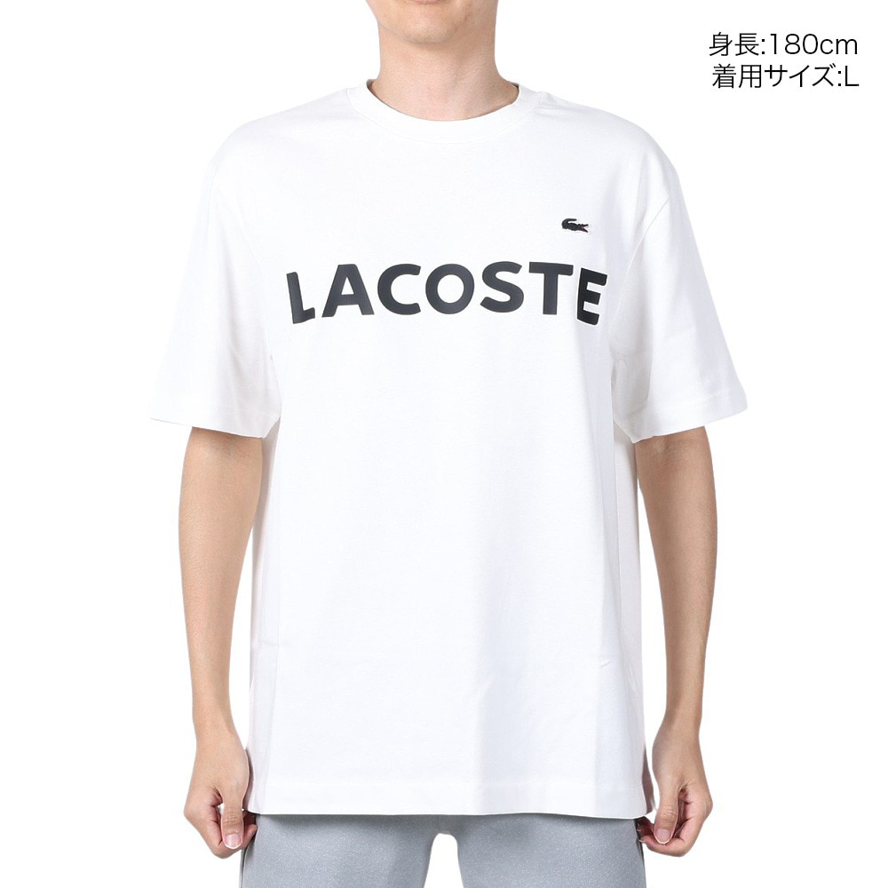 ラコステ（LACOSTE）（メンズ）ヘビーウェイト ブランドネームロゴTシャツ TH2299-9970V