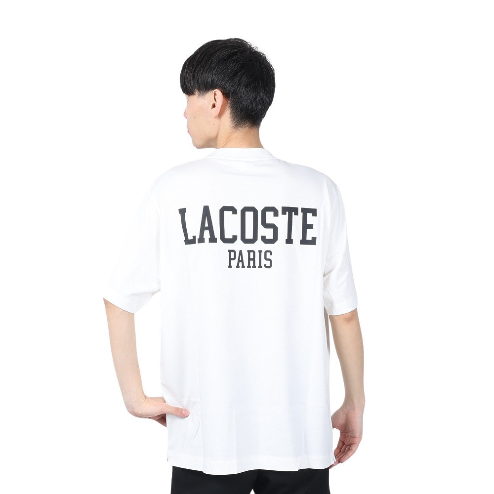 ラコステ（LACOSTE）（メンズ）バックプリント ベーシックTシャツ TH4705-9970V