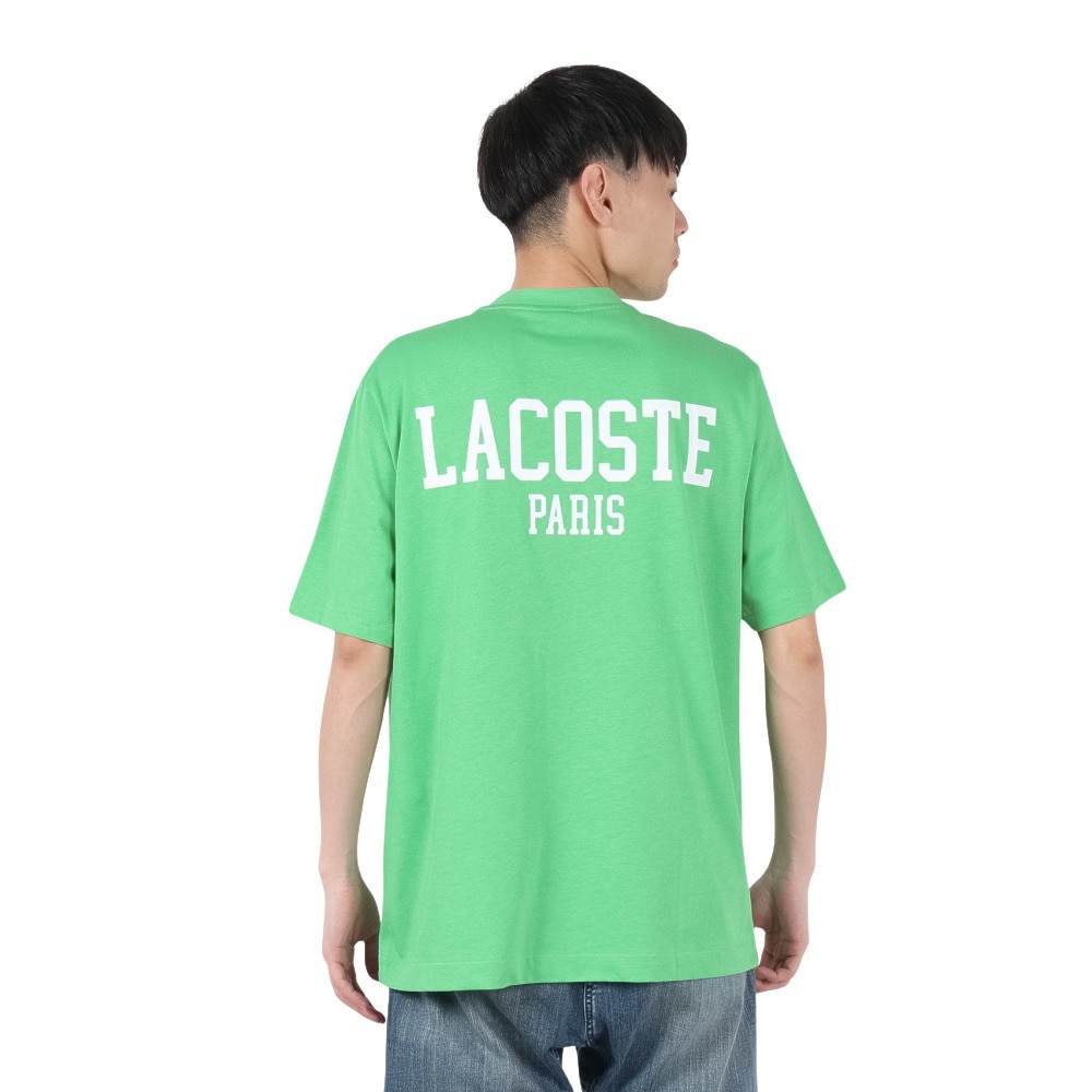 ラコステ（LACOSTE）（メンズ）バックプリントベーシックTシャツ TH4705-99UYX