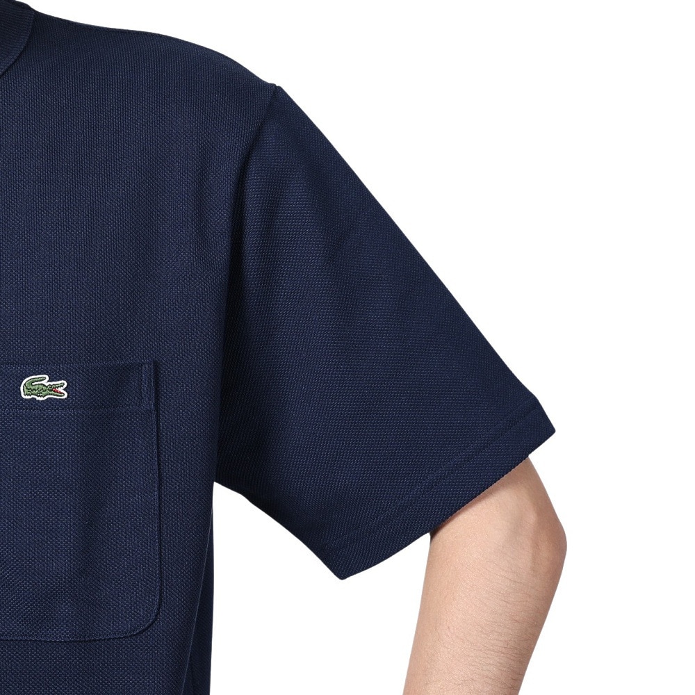 ラコステ（LACOSTE）（メンズ）鹿の子地 ポケット半袖Tシャツ TH4921-99166