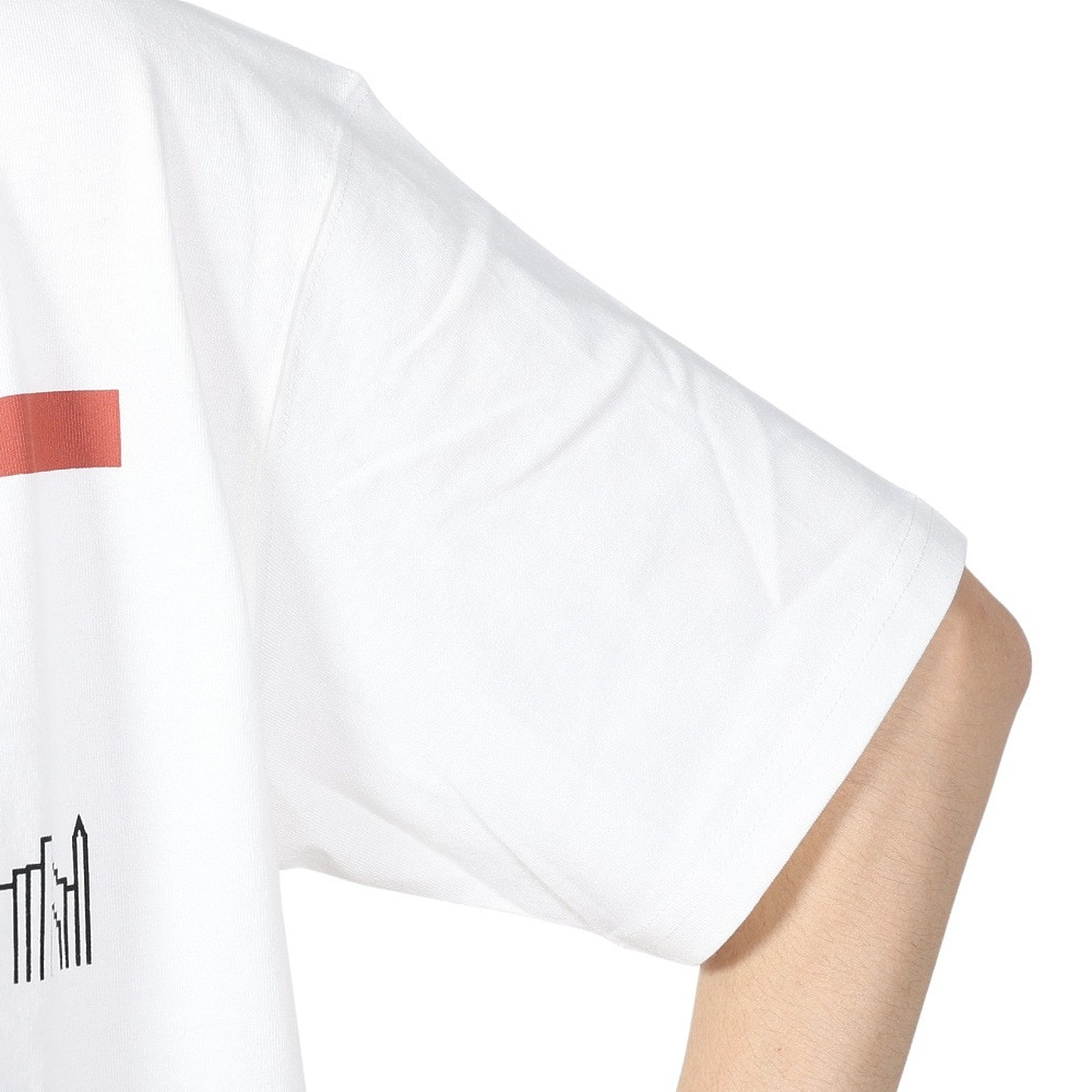 マンハッタンポーテージ（ManhattanPortage）（メンズ、レディース）半袖プリントTシャツ 24SS-MP-M577 WHT