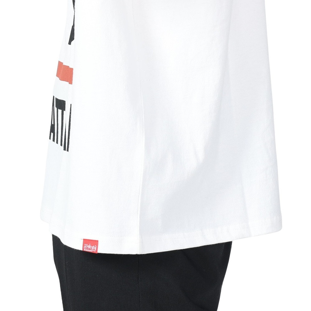 マンハッタンポーテージ（ManhattanPortage）（メンズ、レディース）半袖プリントTシャツ 24SS-MP-M577 WHT
