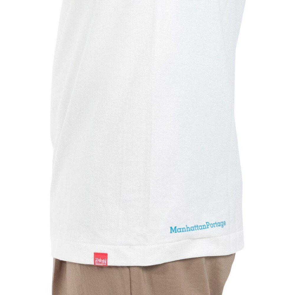 マンハッタンポーテージ（ManhattanPortage）（メンズ、レディース）半袖プリントTシャツ 24SS-MP-M579 WHT 2