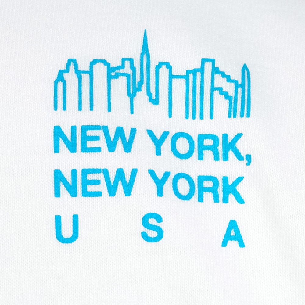 マンハッタンポーテージ（ManhattanPortage）（メンズ、レディース）半袖プリントTシャツ 24SS-MP-M579 WHT 2