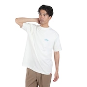 (メンズ、レディース)半袖プリントTシャツ 24SS-MP-M579 WHT 2
