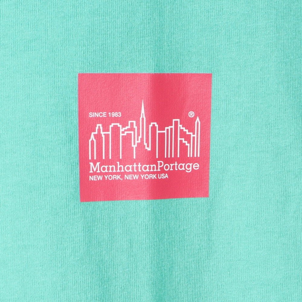 マンハッタンポーテージ（ManhattanPortage）（メンズ、レディース）半袖 ショートスリーブ プリントTシャツ MP-M375 TQU
