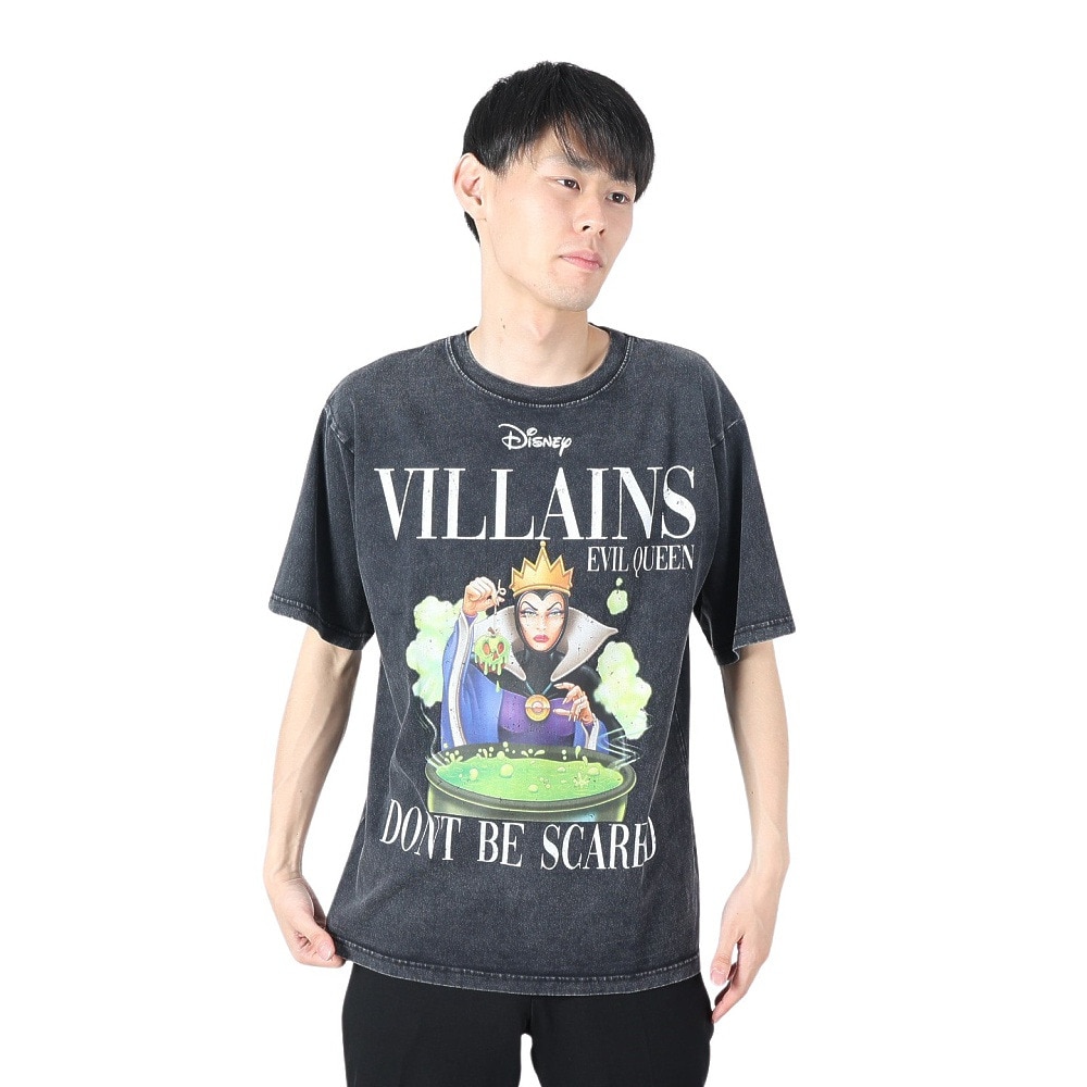 DISNEY（DISNEY）（メンズ）ヴィランマガジン 半袖Tシャツ 4515047-82 C