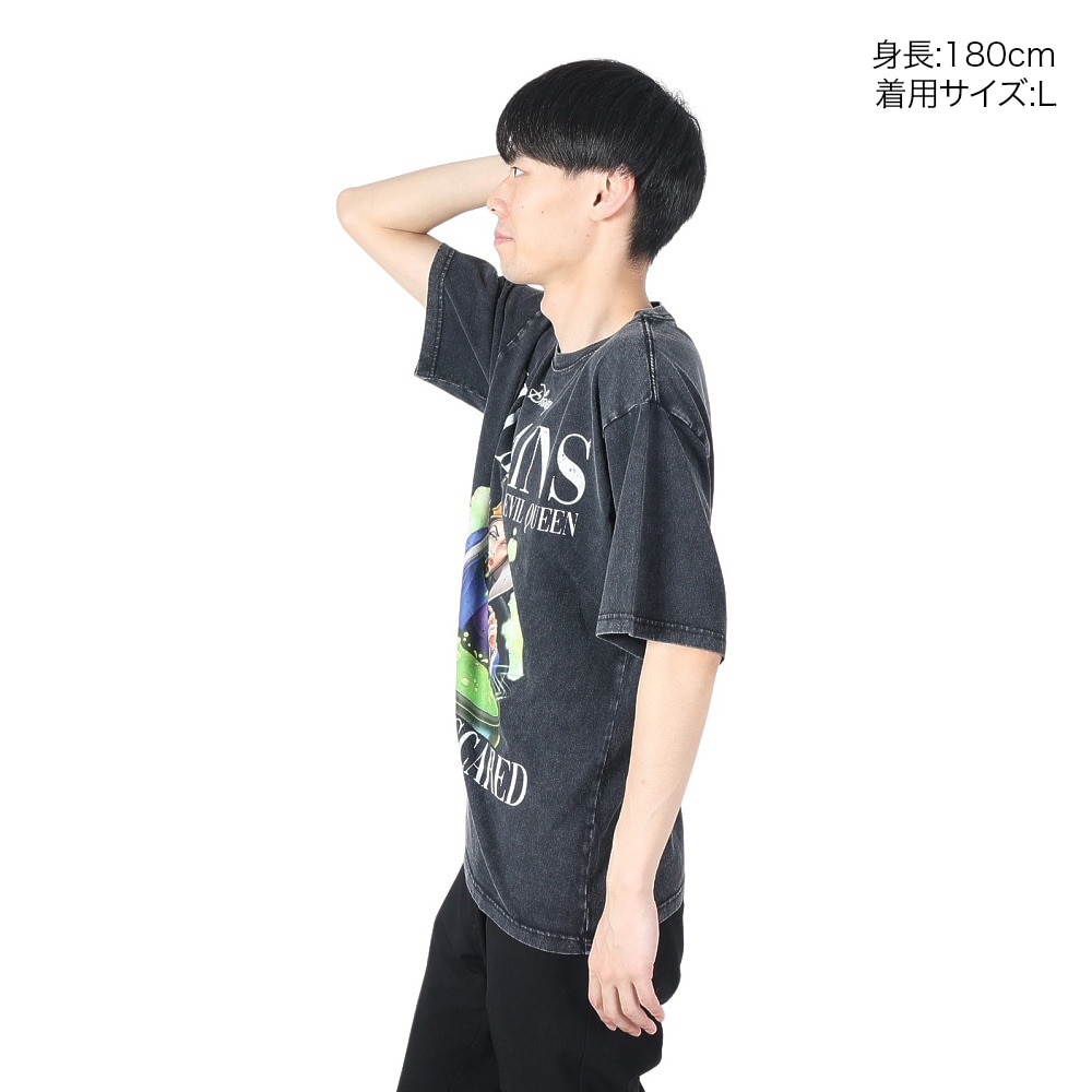 DISNEY（DISNEY）（メンズ）ヴィランマガジン 半袖Tシャツ 4515047-82 C