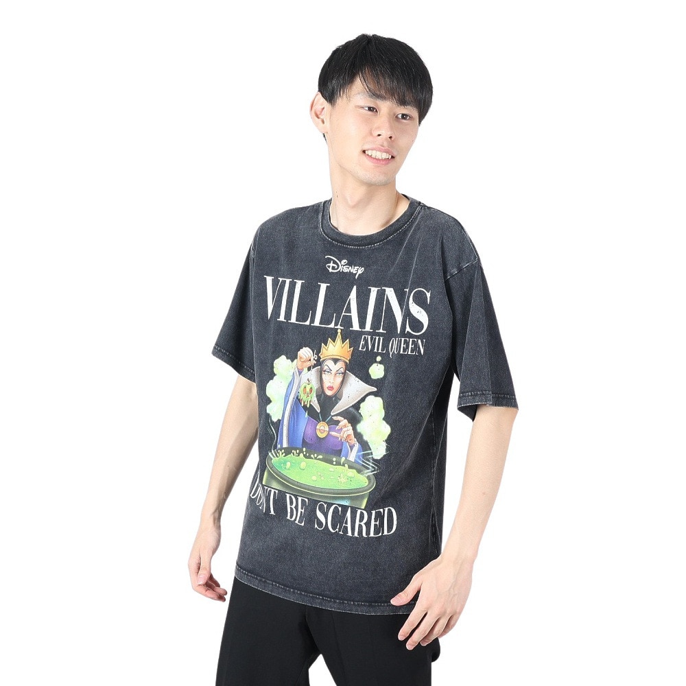 DISNEY（DISNEY）（メンズ）ヴィランマガジン 半袖Tシャツ 4515047-82 C