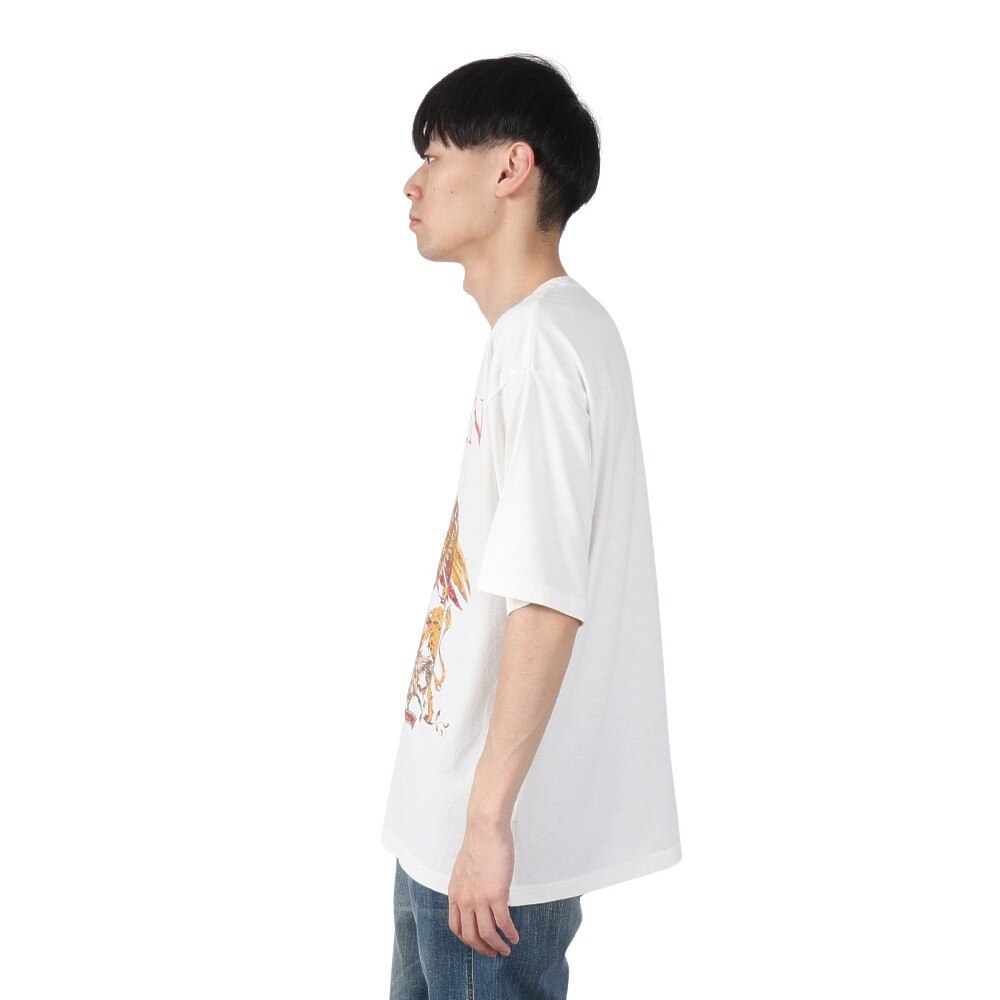 クイーン（Queen）（メンズ）クイーン ロゴ 半袖Tシャツ 4515043-06 OFF