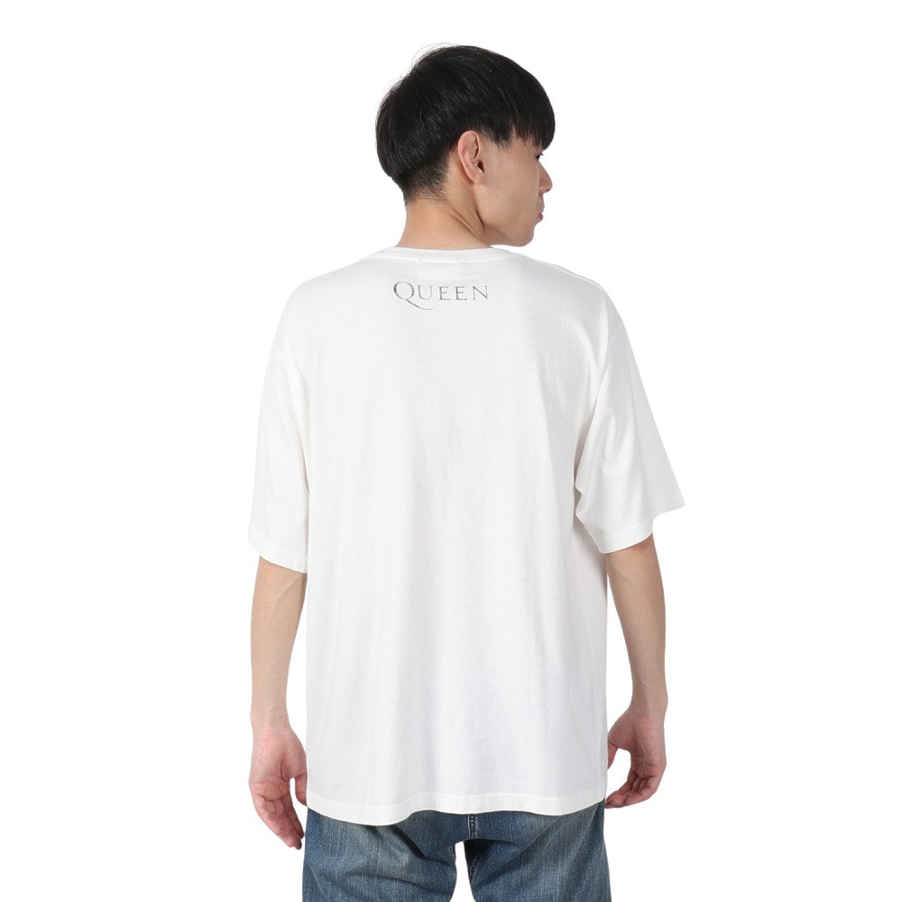 クイーン（Queen）（メンズ）クイーン ロゴ 半袖Tシャツ 4515043-06 OFF