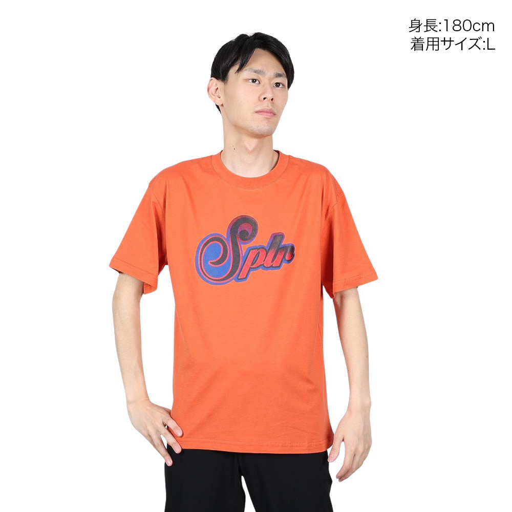 SPLR（SPLR）（メンズ）Gradient ロゴ 半袖Tシャツ 2412-18113-00310