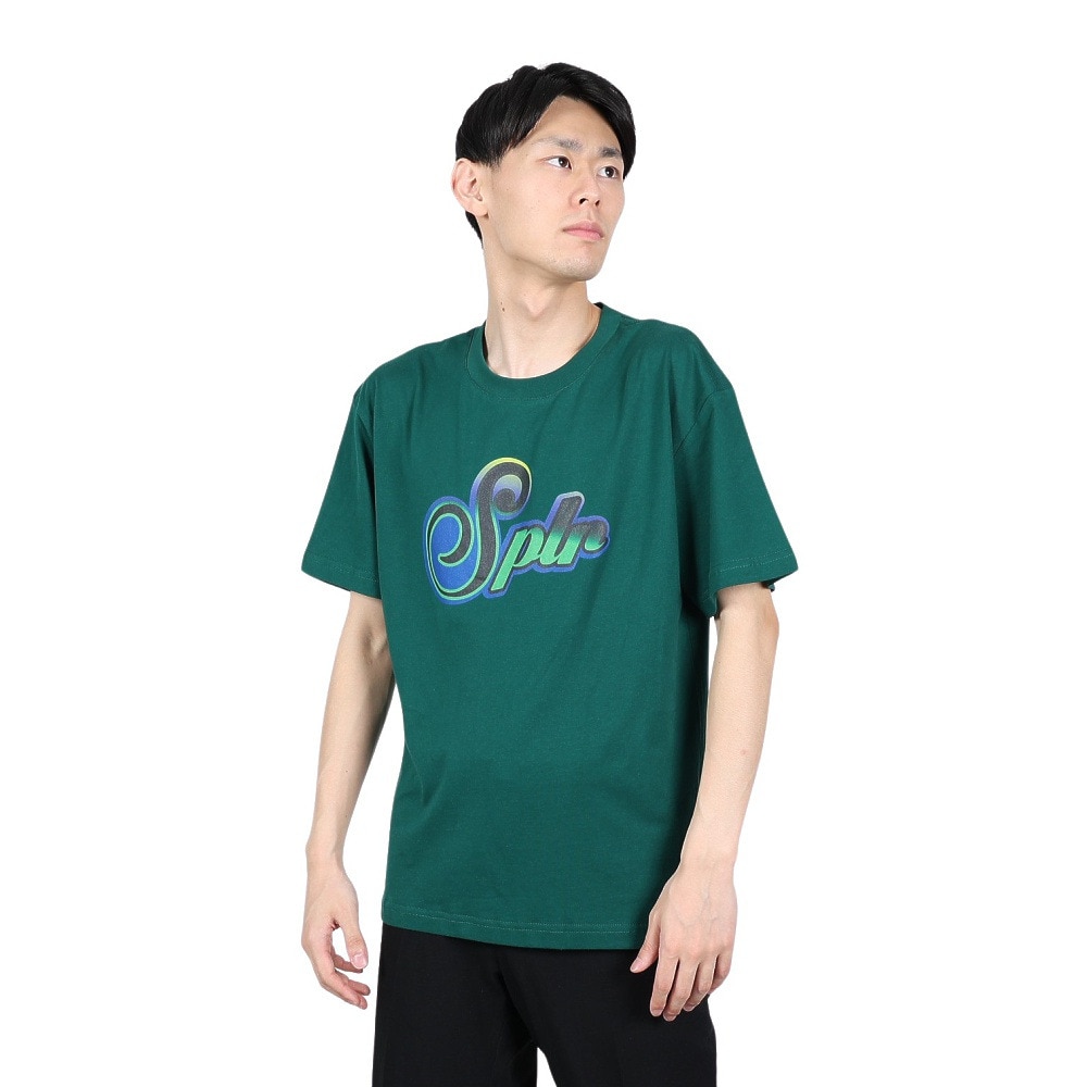 SPLR（SPLR）（メンズ）Gradient ロゴ 半袖Tシャツ 2412-18113-00330
