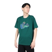 (メンズ)Gradient ロゴ 半袖Tシャツ 2412-18113-00330