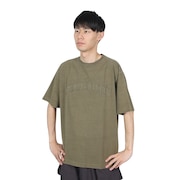 (メンズ)ピグメント ロゴ 半袖 Tシャツ 4523003-31 KHA
