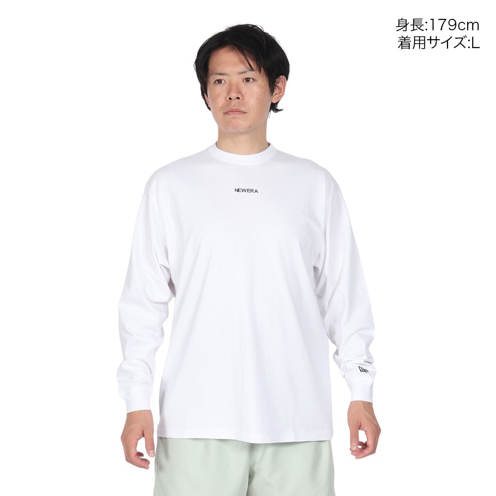 ニューエラ（NEW ERA）（メンズ、レディース）長袖 オーバーサイズド コットン Tシャツ The Origin 14324695