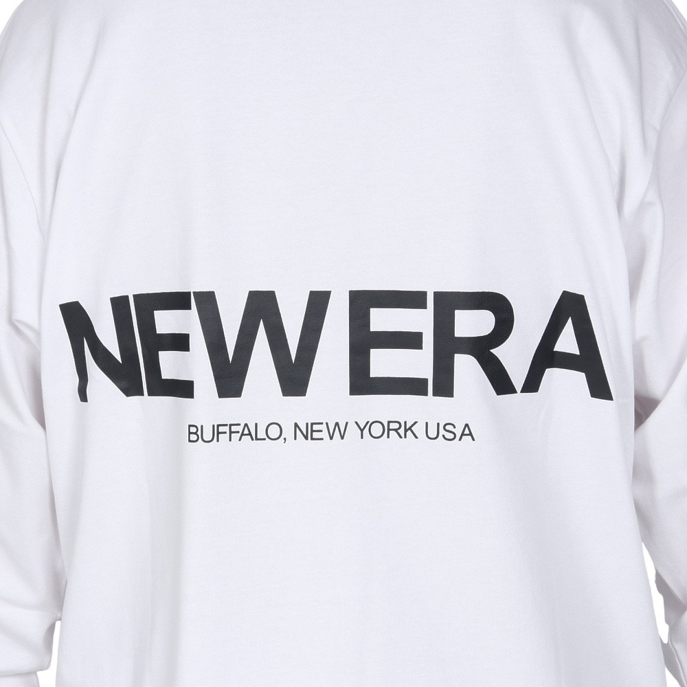 ニューエラ（NEW ERA）（メンズ、レディース）長袖 オーバーサイズド コットン Tシャツ The Origin 14324695