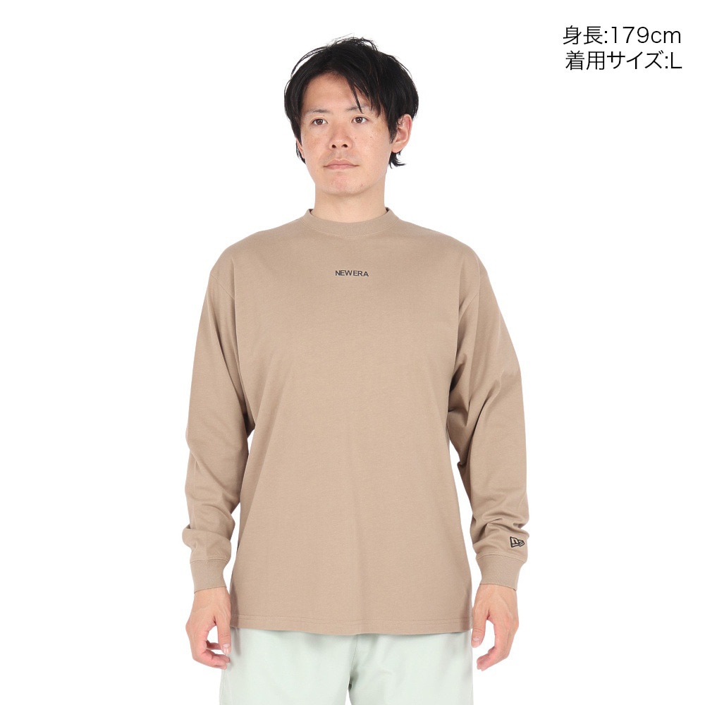 ニューエラ（NEW ERA）（メンズ、レディース）長袖 オーバーサイズド コットン Tシャツ The Origin 14324696