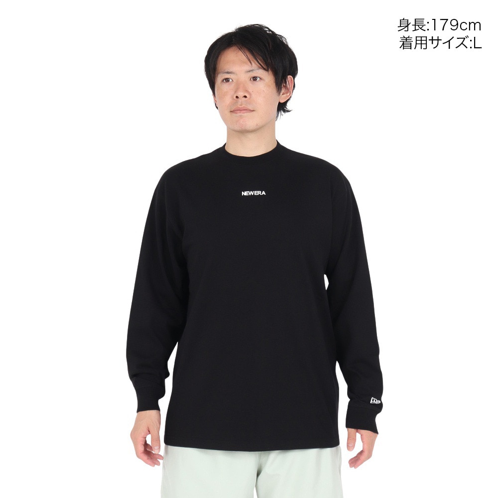 ニューエラ（NEW ERA）（メンズ、レディース）長袖 オーバーサイズド コットン Tシャツ The Origin 14324697