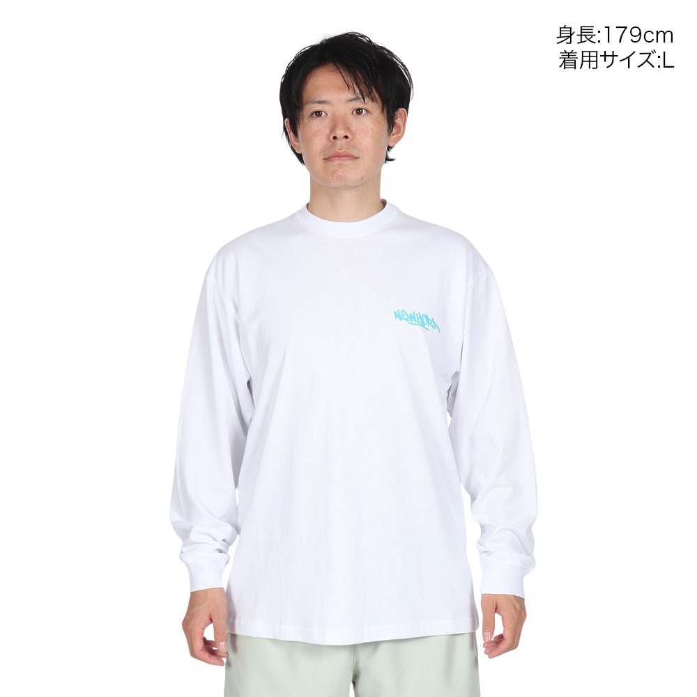 ニューエラ（NEW ERA）（メンズ、レディース）長袖 オーバーサイズド コットン Tシャツ Graffiti 14324706
