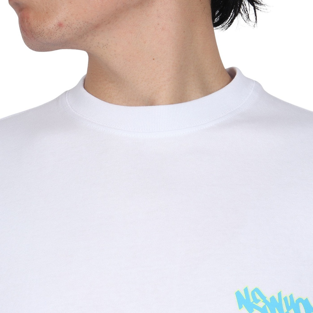 ニューエラ（NEW ERA）（メンズ、レディース）長袖 オーバーサイズド コットン Tシャツ Graffiti 14324706