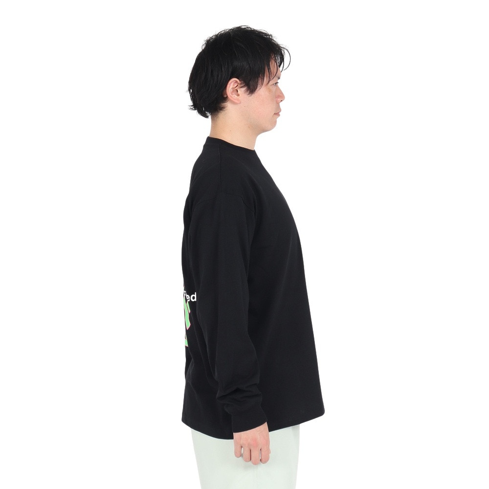 ニューエラ（NEW ERA）（メンズ、レディース）長袖 オーバーサイズド コットン Tシャツ Graffiti 14324708