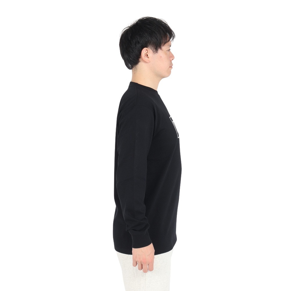 ニューエラ（NEW ERA）（メンズ）長袖コットンTシャツ ボックスロゴ パターン 14324723