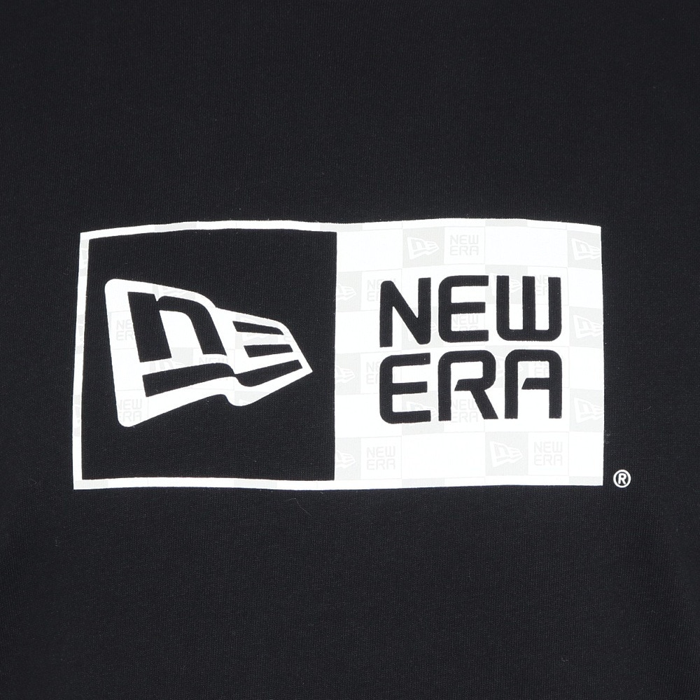 ニューエラ（NEW ERA）（メンズ）長袖コットンTシャツ ボックスロゴ パターン 14324723