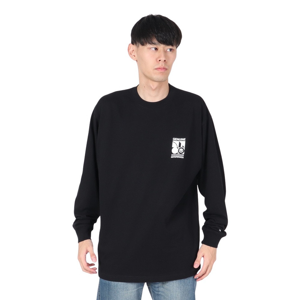 ニューエラ（NEW ERA）（メンズ）長袖 オーバーサイズド コットンTシャツ SHINKNOWNSUKE Dots Per Inch 14346843