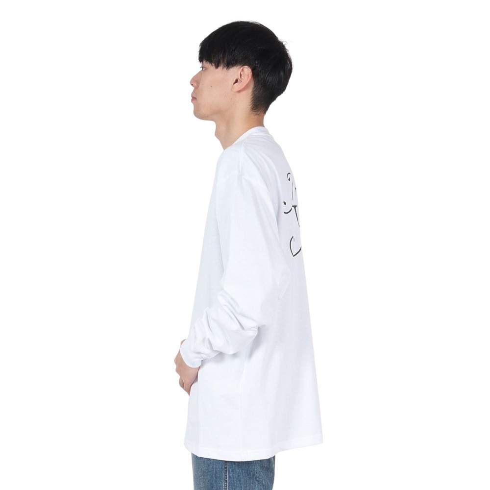 ニューエラ（NEW ERA）（メンズ、レディース）長袖 オーバーサイズド コットン Tシャツ New York Magazine 14350606