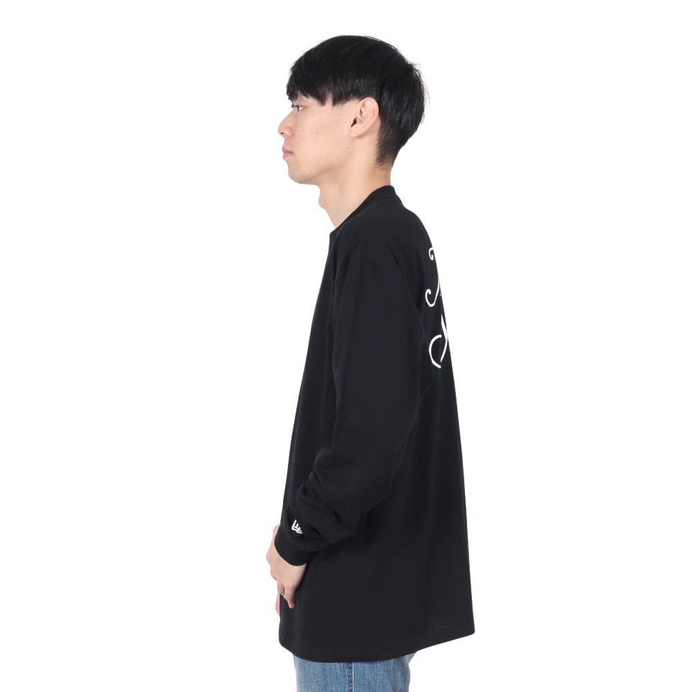 ニューエラ（NEW ERA）（メンズ、レディース）長袖 オーバーサイズド コットン Tシャツ New York Magazine 14350607
