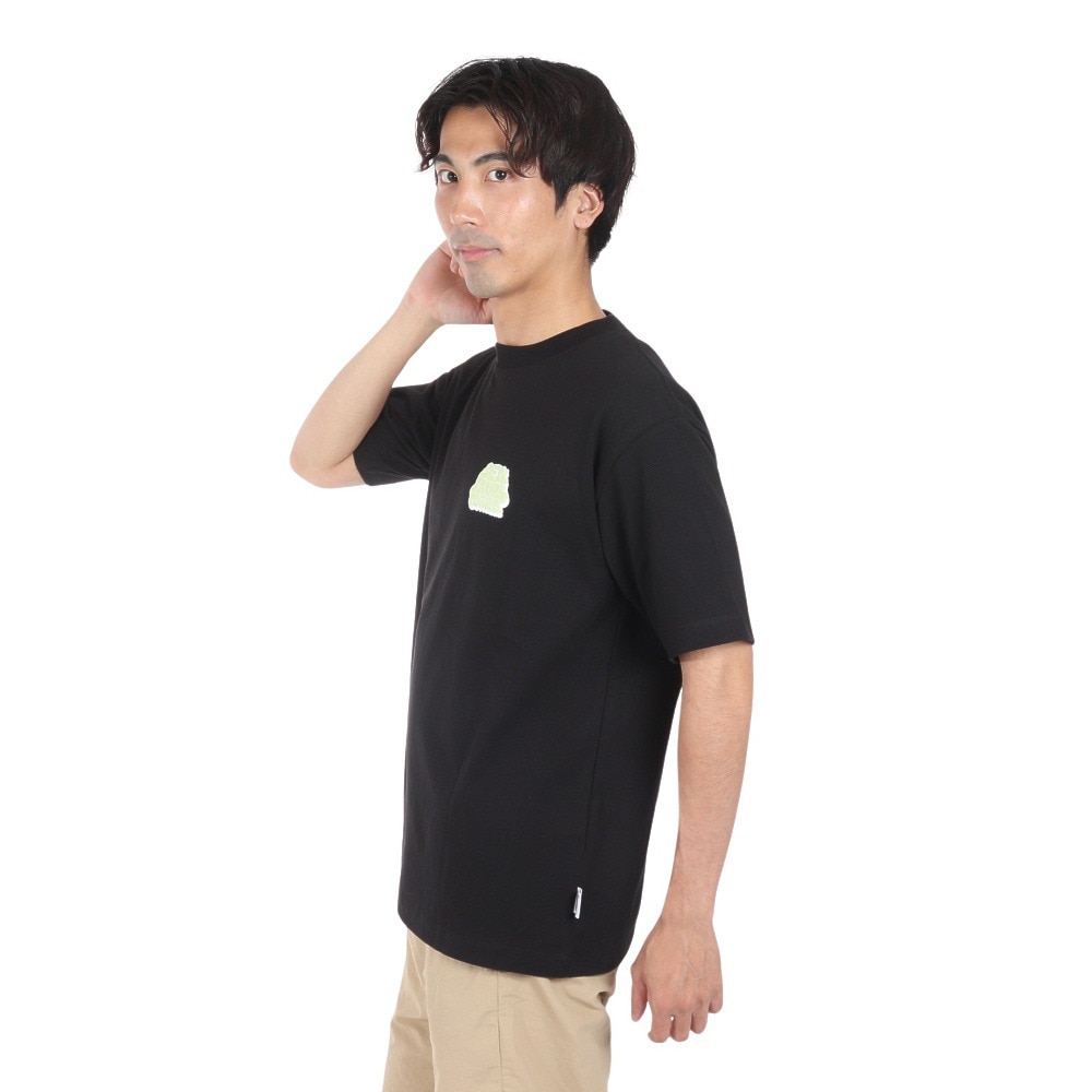 ベンデイビス（BEN DAVIS）（メンズ）ランチスモーク半袖Tシャツ 24580036-BLK