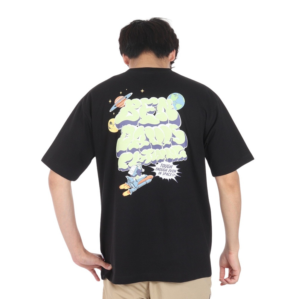 ベンデイビス（BEN DAVIS）（メンズ）ランチスモーク半袖Tシャツ 24580036-BLK