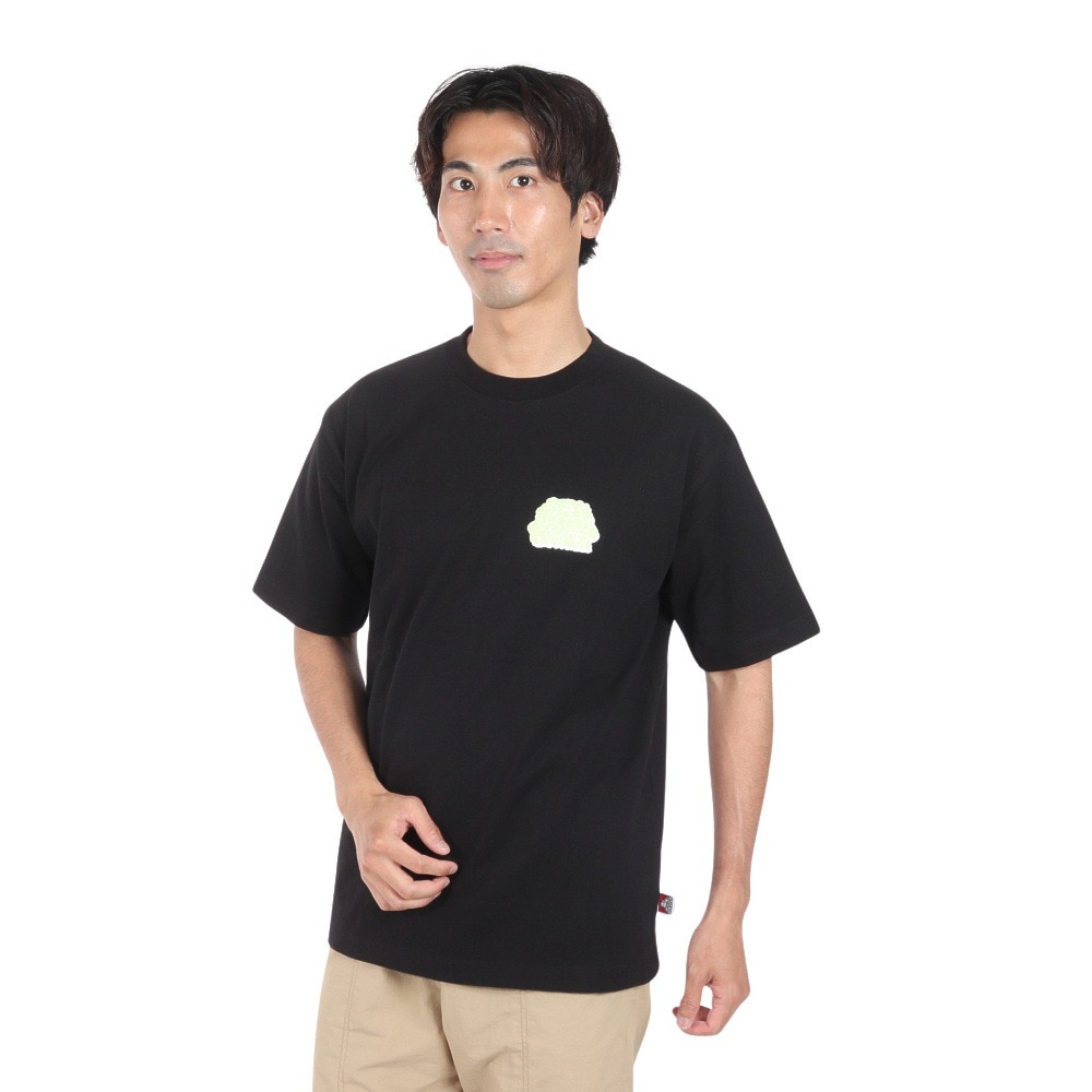ベンデイビス（BEN DAVIS）（メンズ）ランチスモーク半袖Tシャツ 24580036-BLK