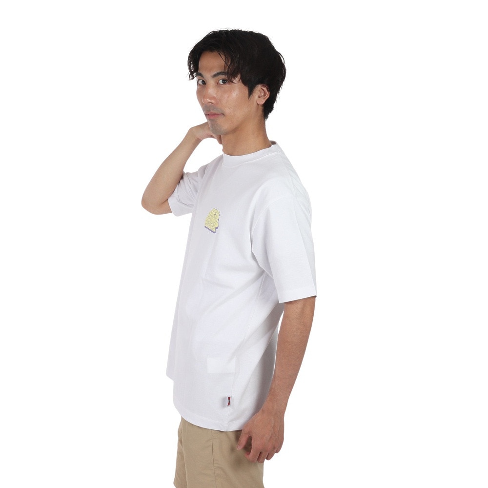 ベンデイビス（BEN DAVIS）（メンズ）ランチスモーク半袖Tシャツ 24580036-WHT