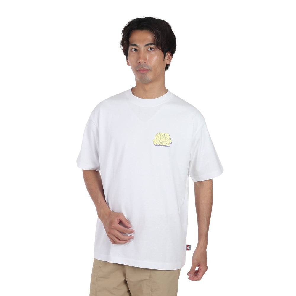 ベンデイビス（BEN DAVIS）（メンズ）ランチスモーク半袖Tシャツ 24580036-WHT