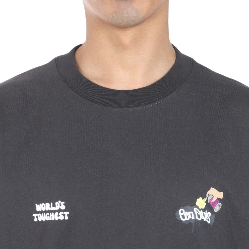 ベンデイビス（BEN DAVIS）（メンズ）スプレーピース 半袖Tシャツ 24580042-CHA