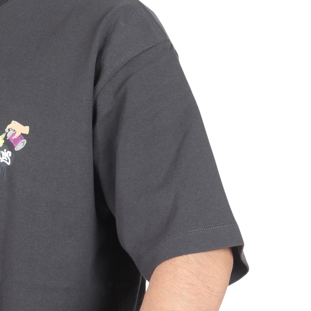 ベンデイビス（BEN DAVIS）（メンズ）スプレーピース 半袖Tシャツ 24580042-CHA