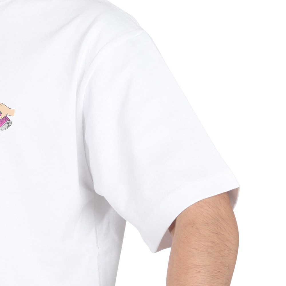 ベンデイビス（BEN DAVIS）（メンズ）スプレーピース 半袖Tシャツ 24580042-WHT