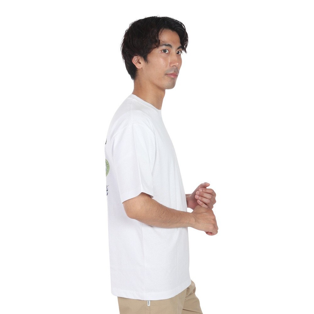 ベンデイビス（BEN DAVIS）（メンズ）フリッジドア 半袖Tシャツ 24580043-WHT