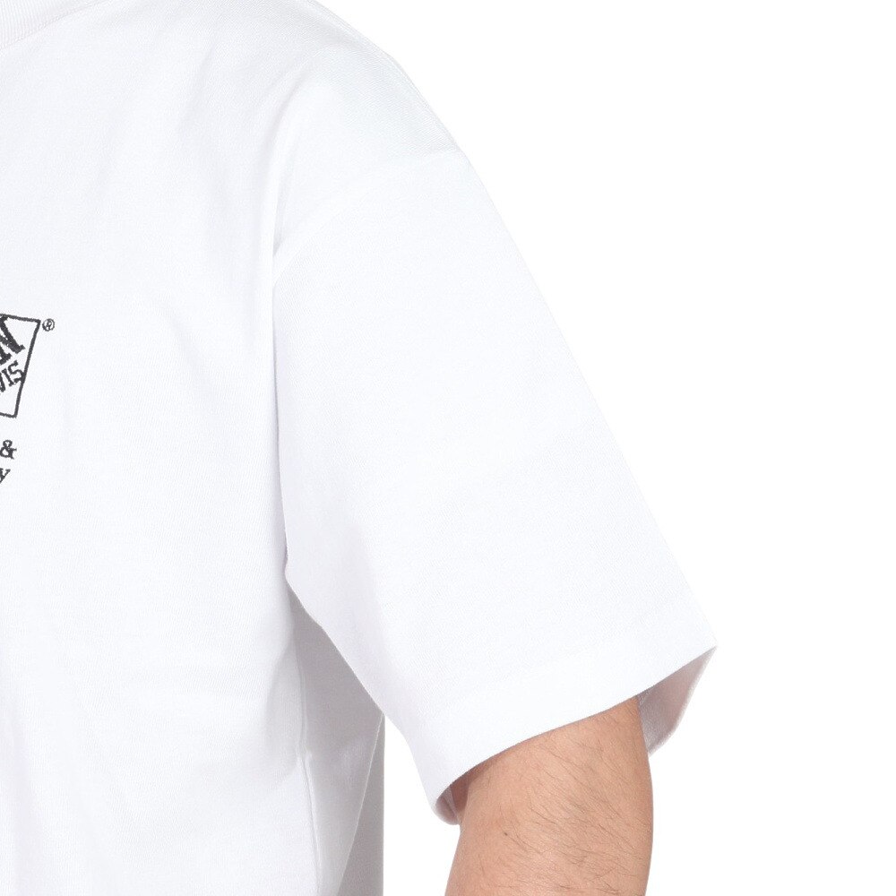 ベンデイビス（BEN DAVIS）（メンズ）フリッジドア 半袖Tシャツ 24580043-WHT